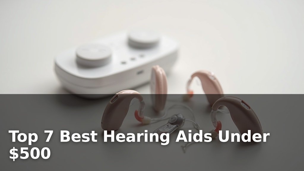 Top 7 Best Hearing Aids Under $500