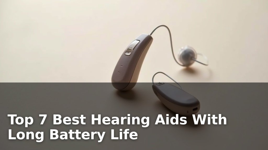 Top 7 Best Hearing Aids With Long Battery Life