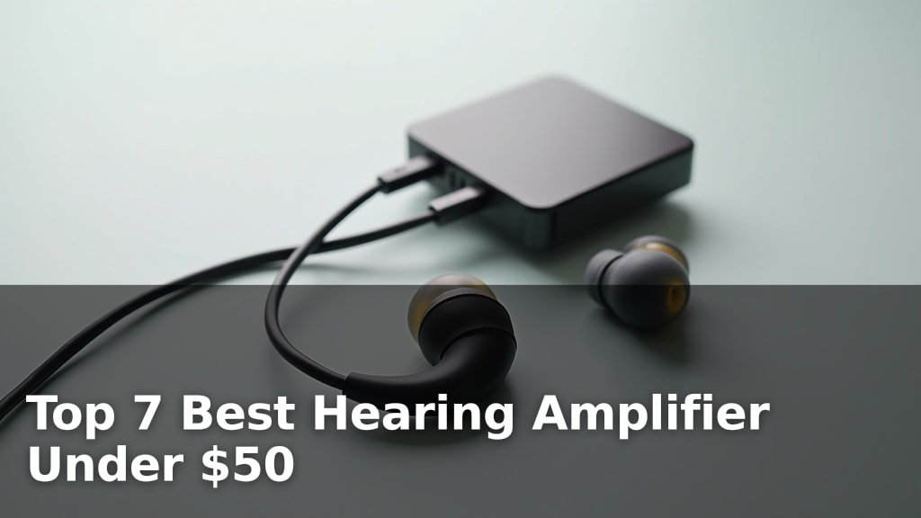 Best Hearing Amplifier Under $50
