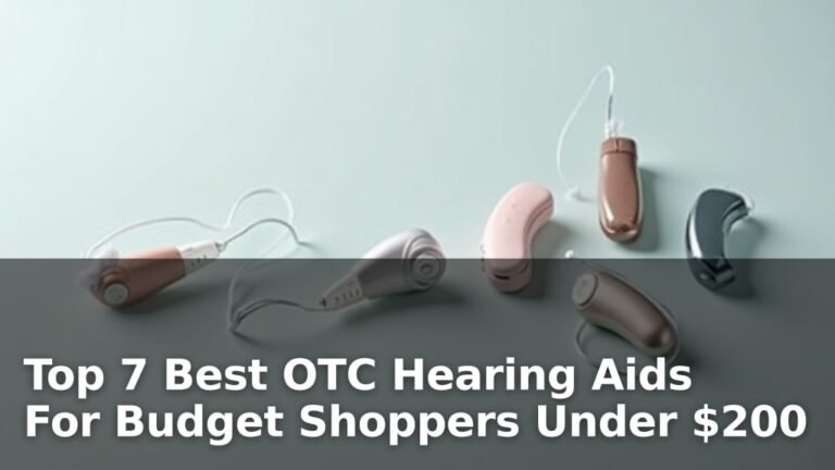 Top 7 Best OTC Hearing Aids For Budget Shoppers Under $200
