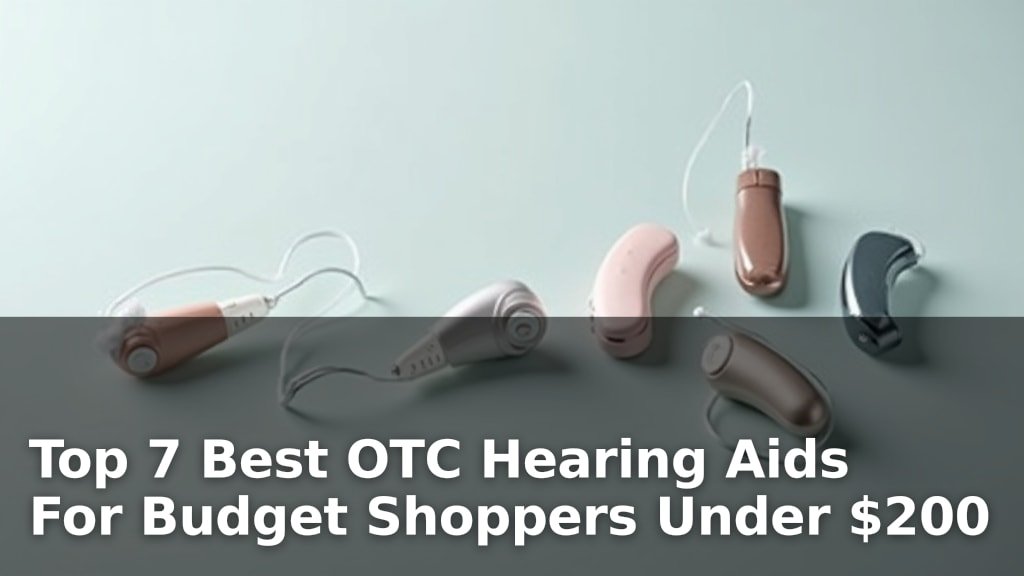 Best OTC Hearing Aids For Budget Shoppers Under $200