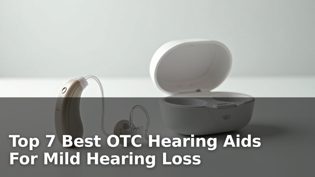 Best OTC Hearing Aids For Mild Hearing Loss