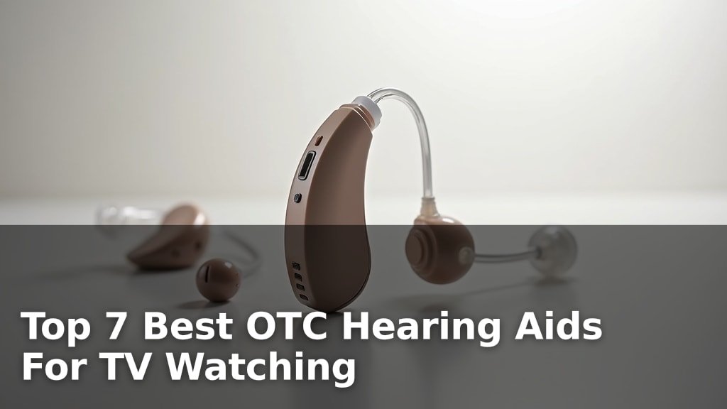 Top 7 Best OTC Hearing Aids For TV Watching