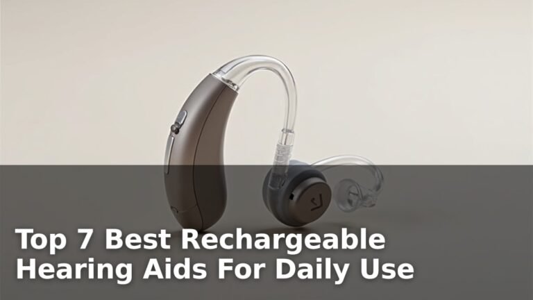 Top 7 Best Rechargeable Hearing Aids For Daily Use
