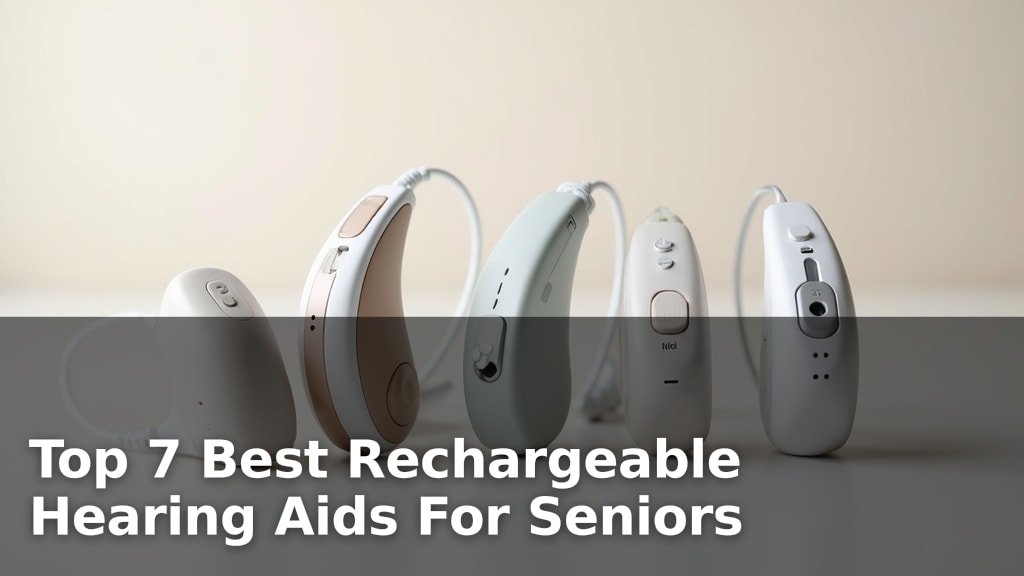 Best Rechargeable Hearing Aids For Seniors