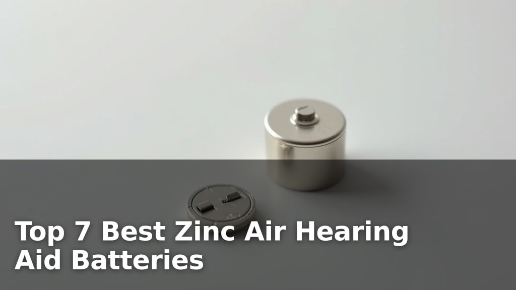 Best Zinc Air Hearing Aid Batteries