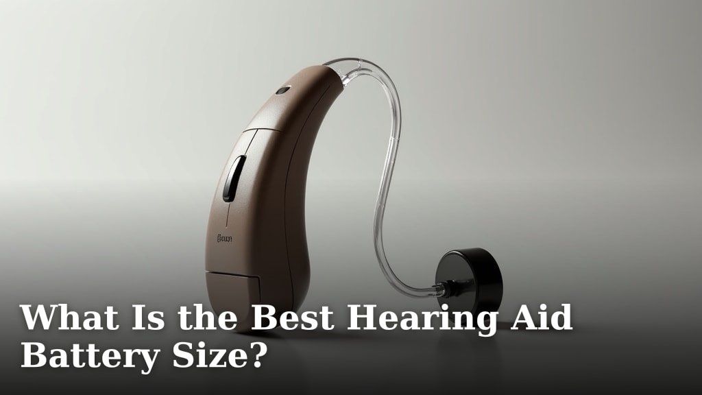 What Is the Best Hearing Aid Battery Size?