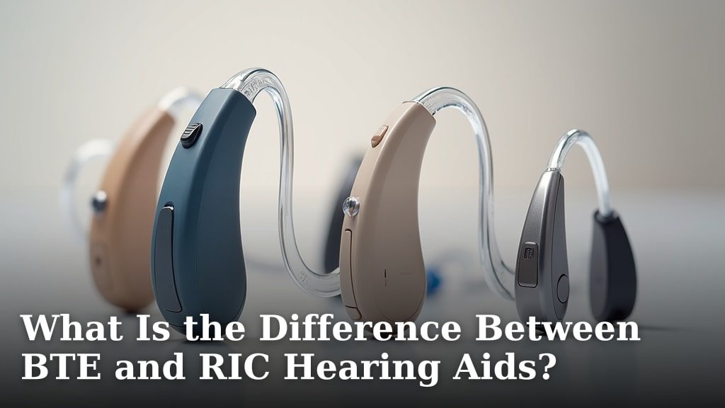 What Is the Difference Between BTE and RIC Hearing Aids?