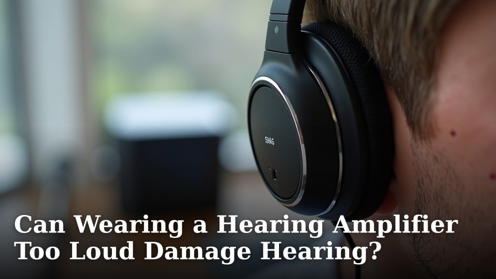 Can Wearing a Hearing Amplifier Too Loud Damage Hearing?