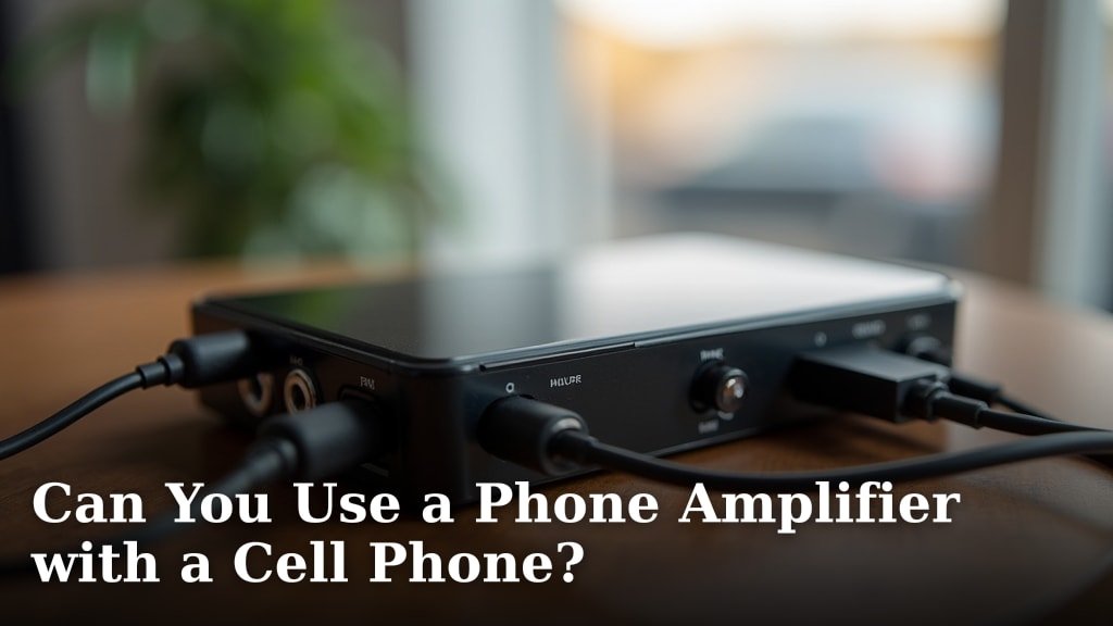 Can You Use a Phone Amplifier with a Cell Phone?