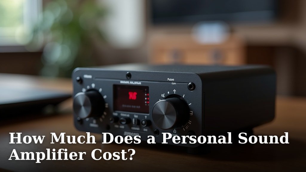 How Much Does a Personal Sound Amplifier Cost?