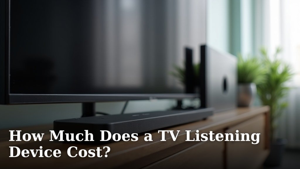 How Much Does a TV Listening Device Cost?