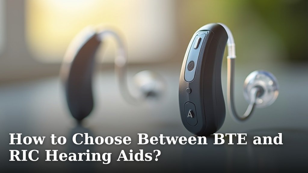 How to Choose Between BTE and RIC Hearing Aids?