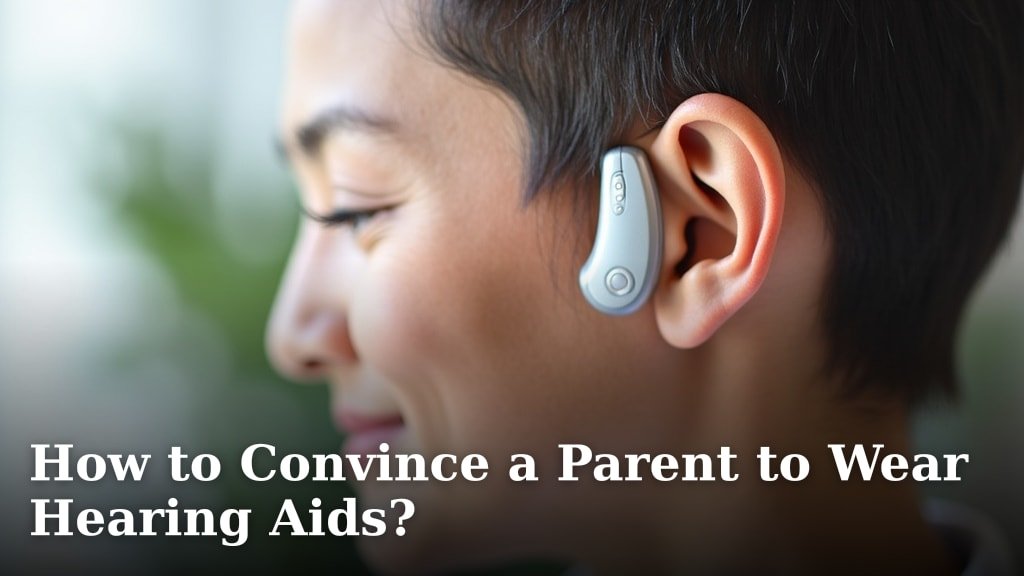 How to Convince a Parent to Wear Hearing Aids?