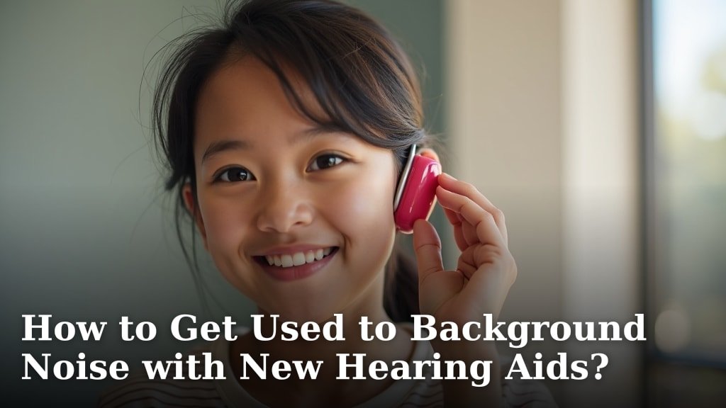 How to Get Used to Background Noise with New Hearing Aids?