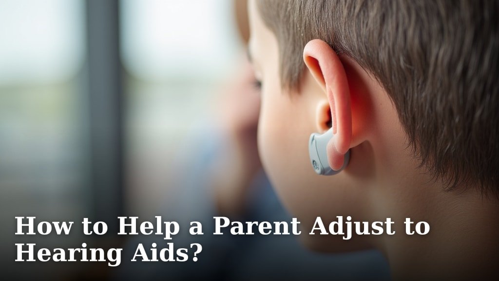 How to Help a Parent Adjust to Hearing Aids?