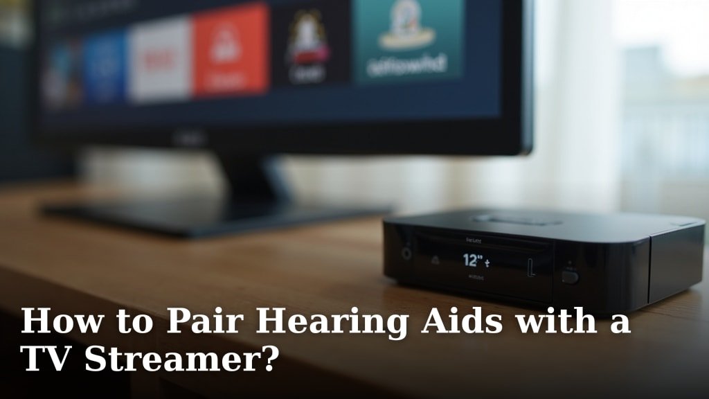 How to Pair Hearing Aids with a TV Streamer?