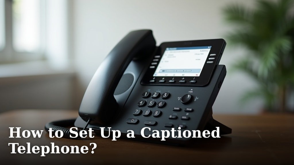How to Set Up a Captioned Telephone?