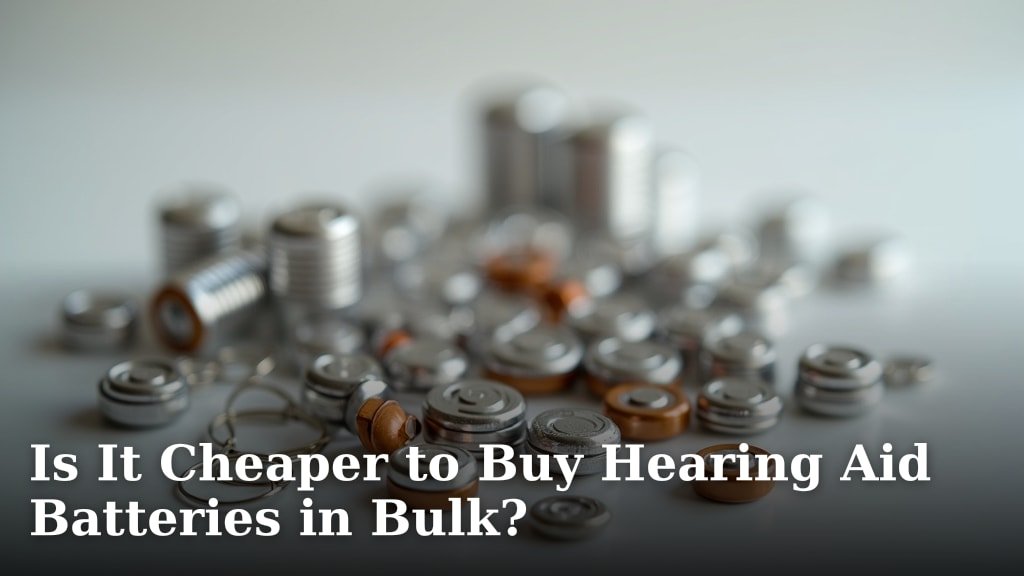 Is It Cheaper to Buy Hearing Aid Batteries in Bulk?