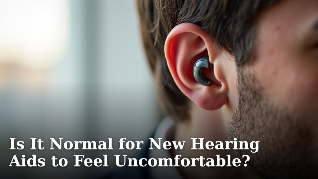 Is It Normal for New Hearing Aids to Feel Uncomfortable?