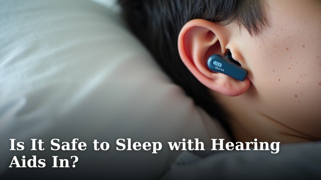 Is It Safe to Sleep with Hearing Aids In?