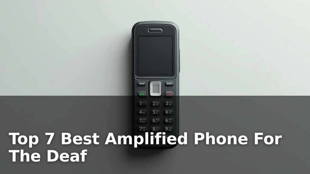 Best Amplified Phone For The Deaf