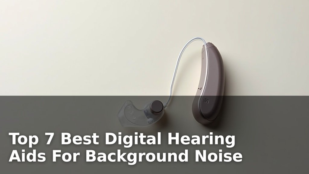 Best Digital Hearing Aids For Background Noise