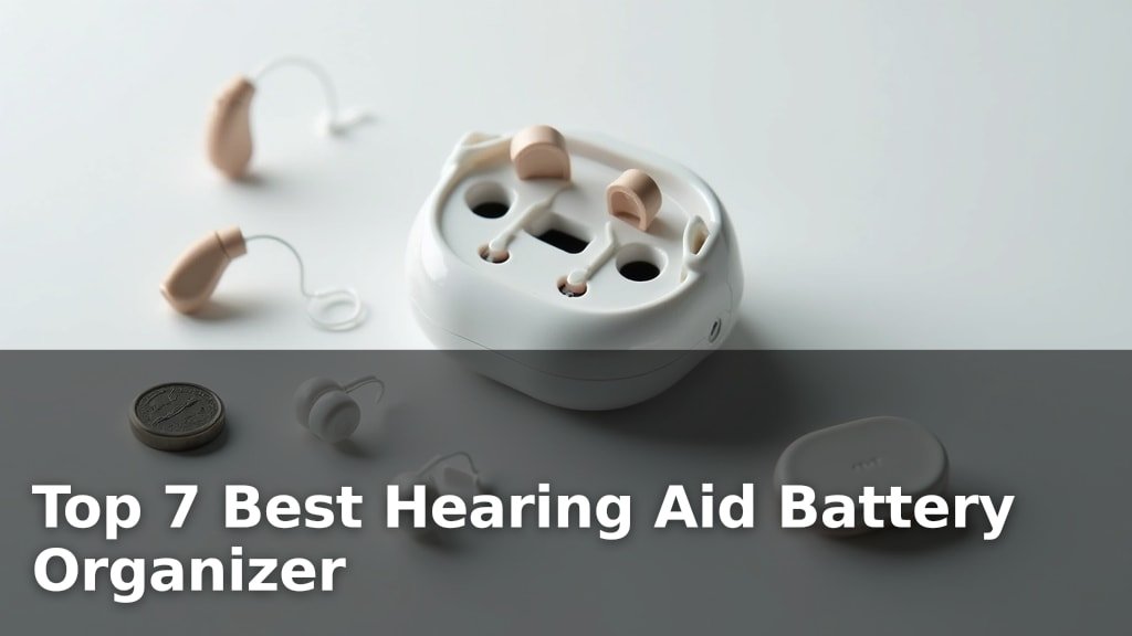 Best Hearing Aid Battery Organizer