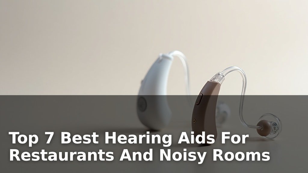 Best Hearing Aids For Restaurants And Noisy Rooms