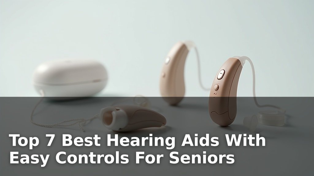 Best Hearing Aids With Easy Controls For Seniors
