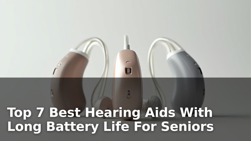 Best Hearing Aids With Long Battery Life For Seniors