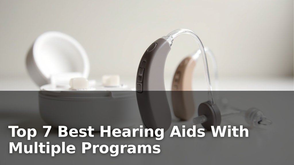 Best Hearing Aids With Multiple Programs