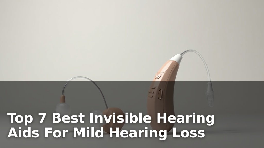 Best Invisible Hearing Aids For Mild Hearing Loss