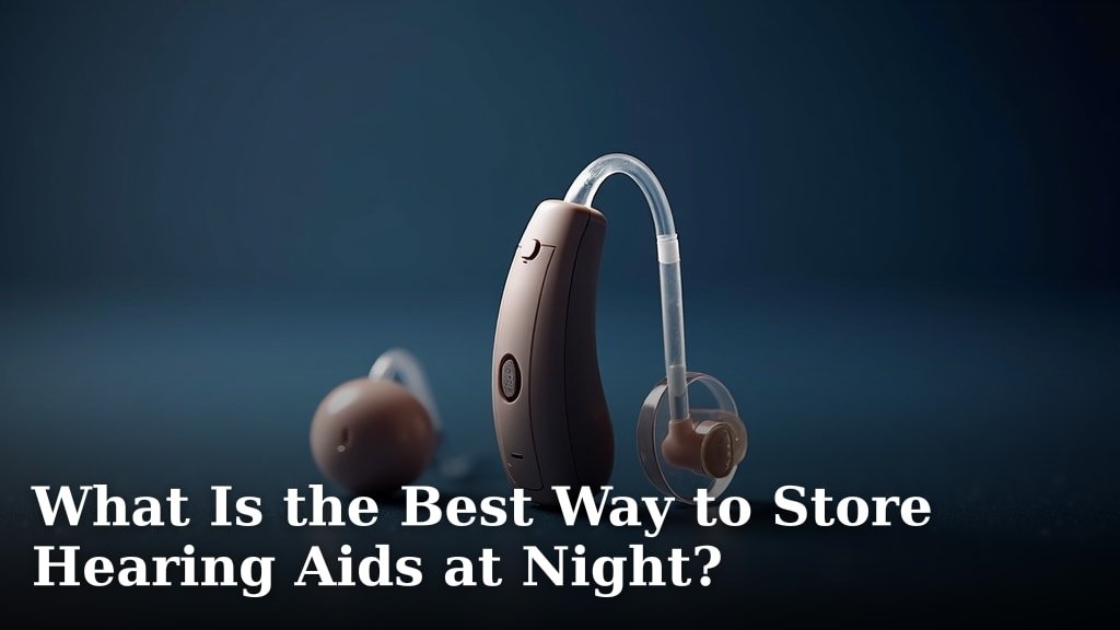 What Is the Best Way to Store Hearing Aids at Night?