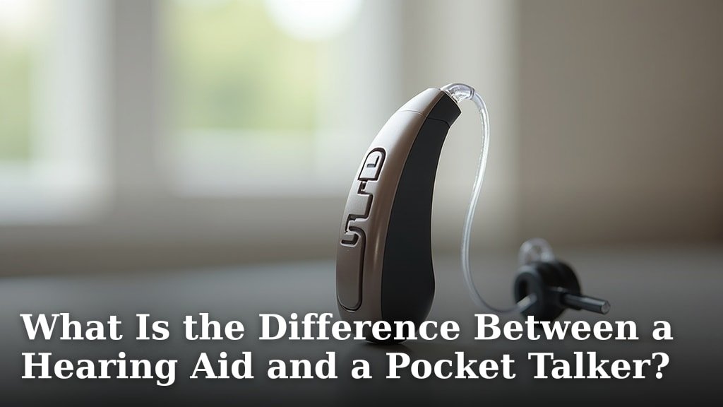 What Is the Difference Between a Hearing Aid and a Pocket Talker?