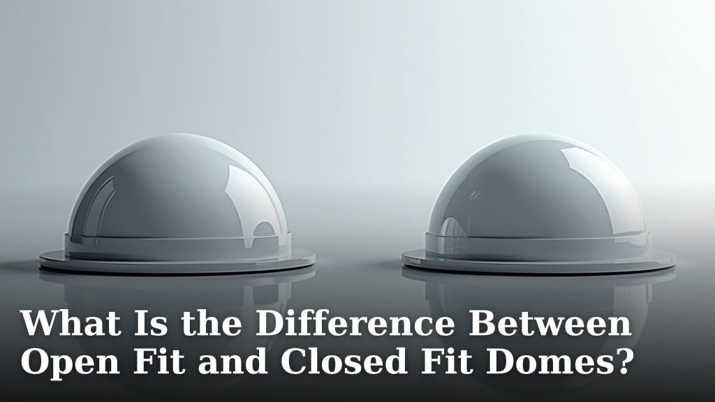 What Is the Difference Between Open Fit and Closed Fit Domes?