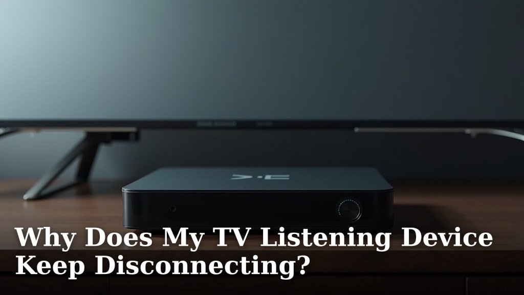 Why Does My TV Listening Device Keep Disconnecting?